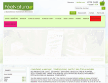 Tablet Screenshot of fee-natura.com